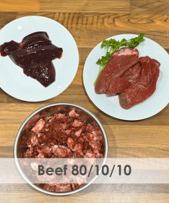 Beef 80/10/10 Raw 1kg - Box of 12