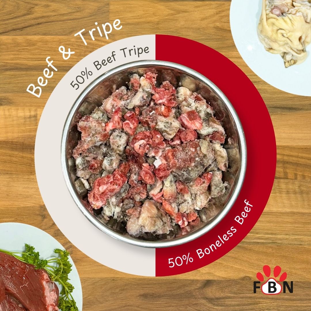 Beef & Tripe Raw 1kg - Box of 12 - Image 2