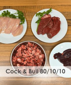 Cock & Bull 80/10/10 Raw 1kg - Box of 12
