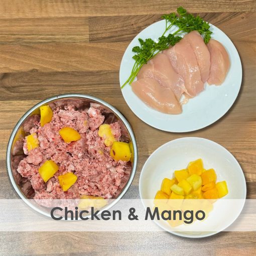 Chicken & Mango Raw 1kg - Box of 12