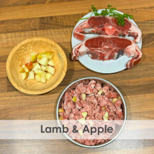 Lamb & Apple Mince Raw 1kg - Box of 12
