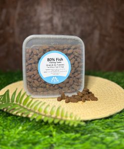 80% Fish Training Treats 500g Tub