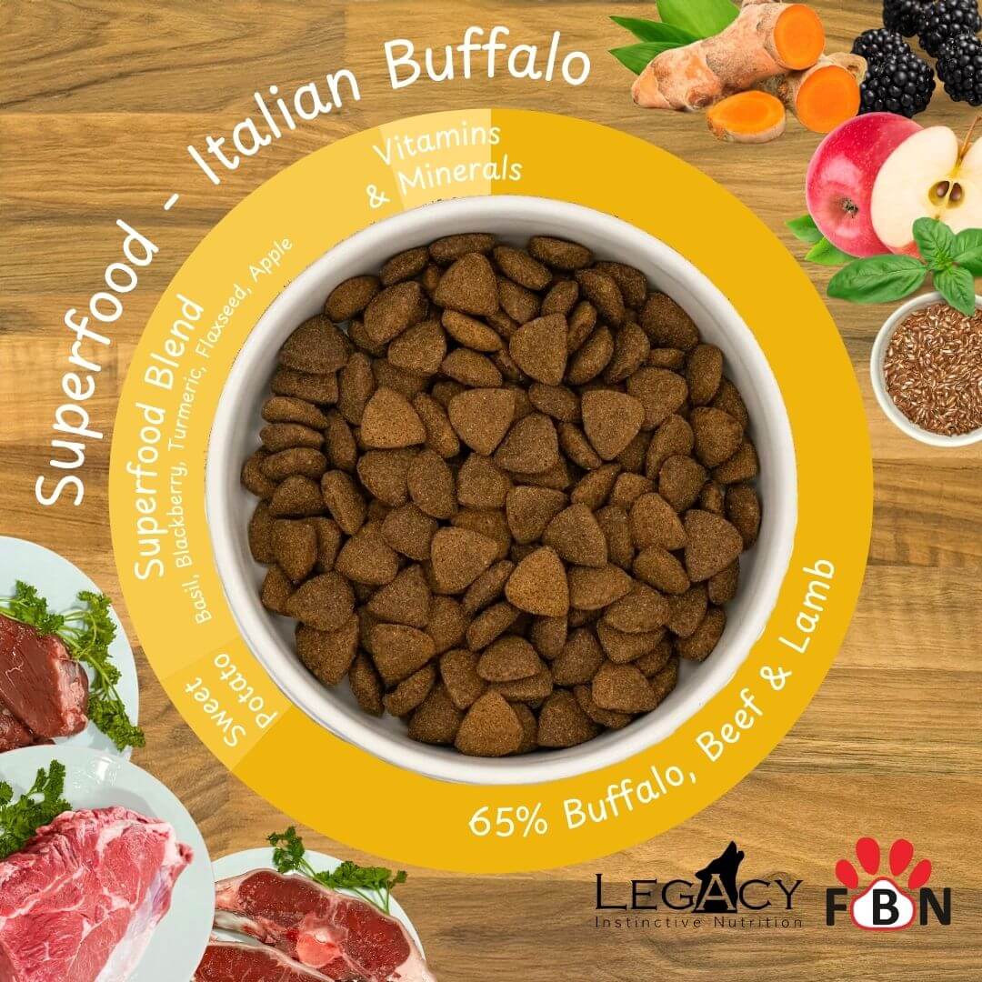 Legacy Superfood 65 - Italian Buffalo - Adult 12kg - Image 2