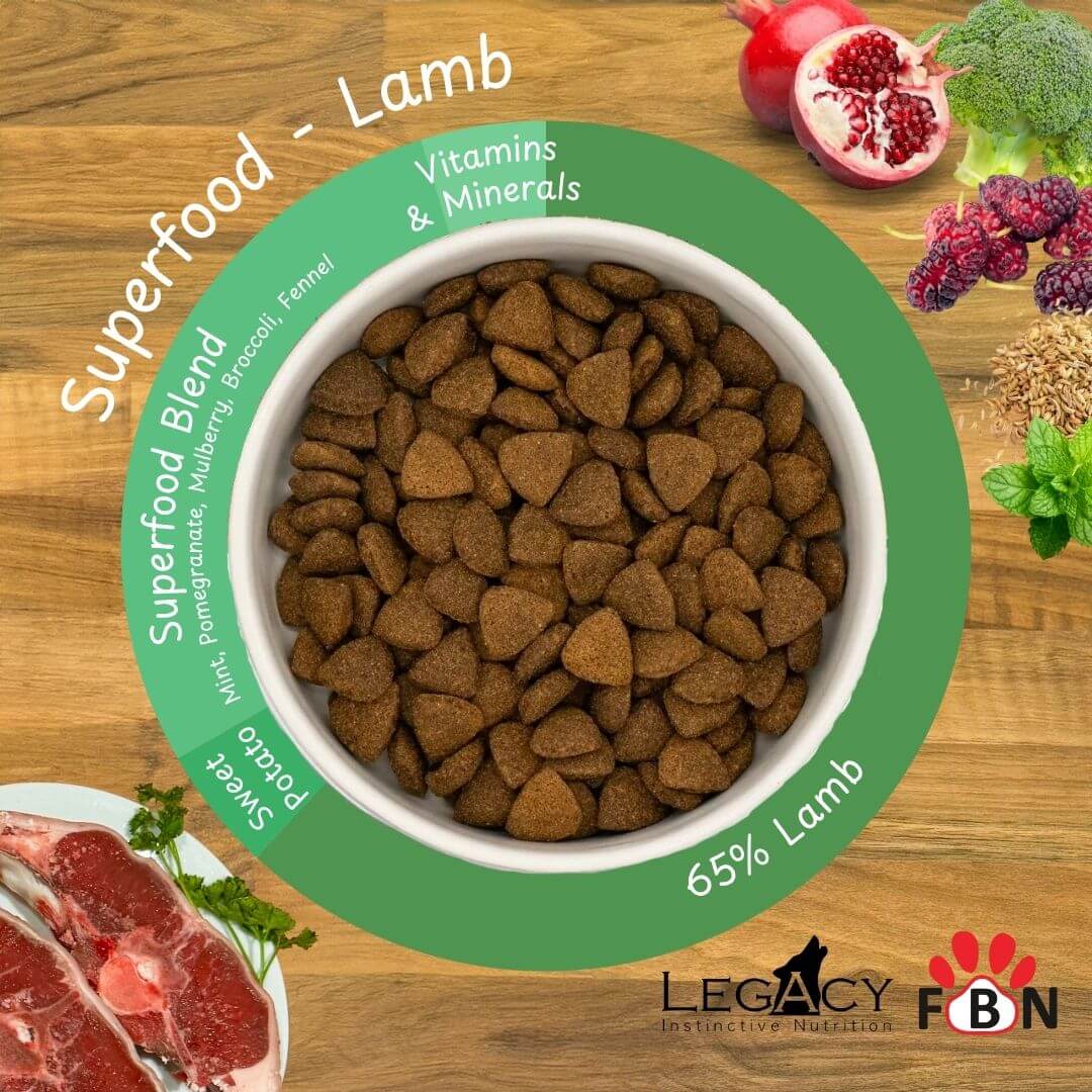 Legacy Superfood 65 - British Grass-Fed Lamb - Adult 12kg - Image 2