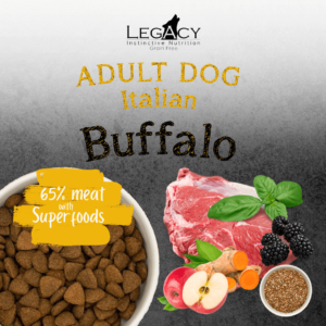 Legacy Superfood 65 - Italian Buffalo - Adult 12kg