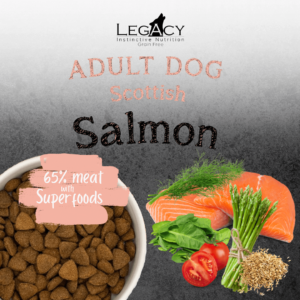 Legacy Superfood 65 - Scottish Salmon (Fish) - Adult 12kg