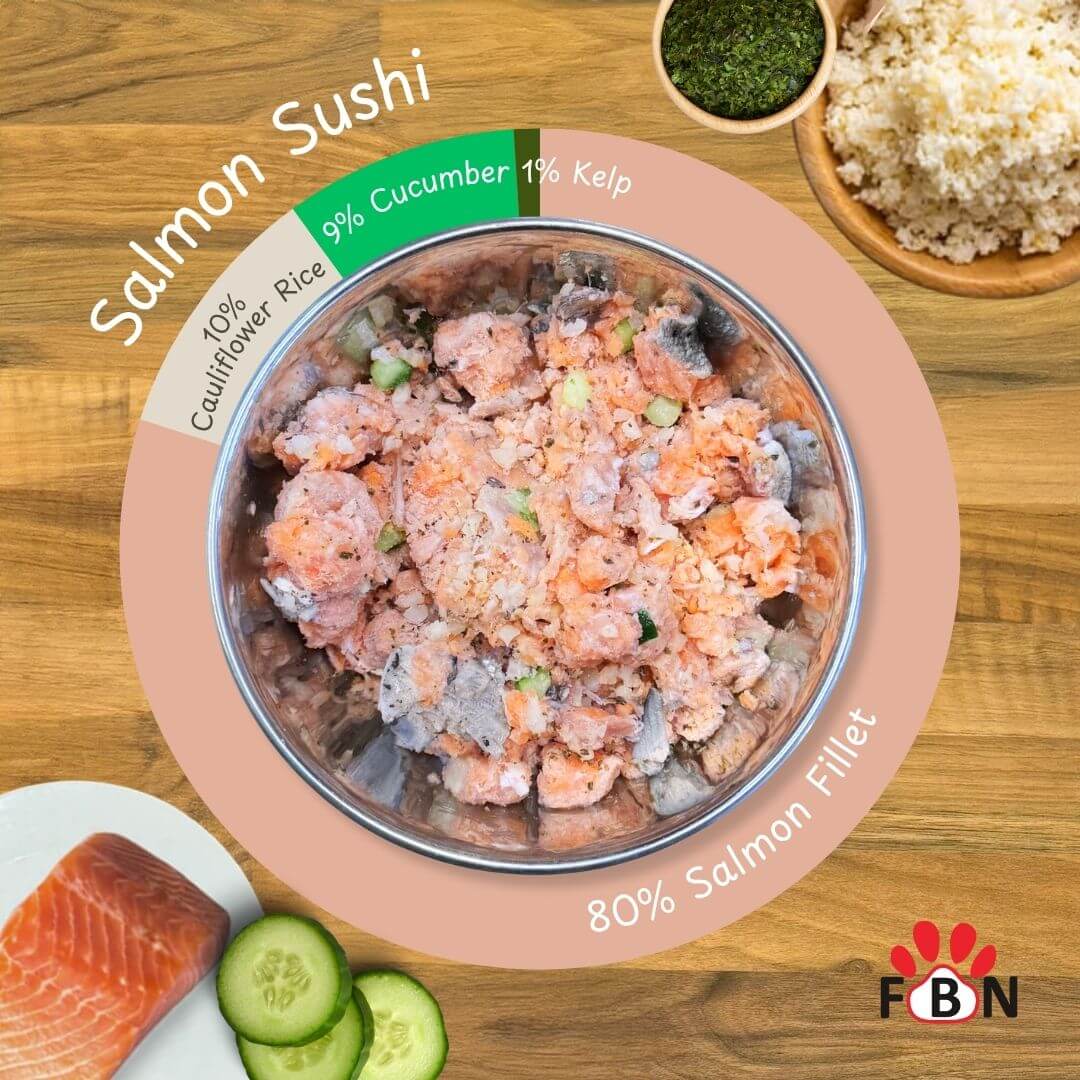Salmon Sushi Raw 1kg - Box of 12 (Fish) - Image 2