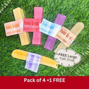 Yaki Snack Flavour Bundle - Pack of 4 +1 FREE