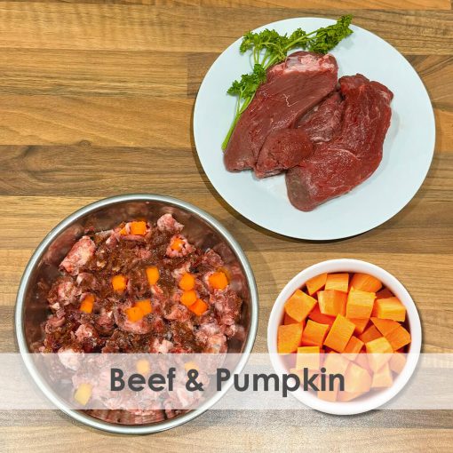 Beef & Pumpkin Raw 1kg - Box of 12