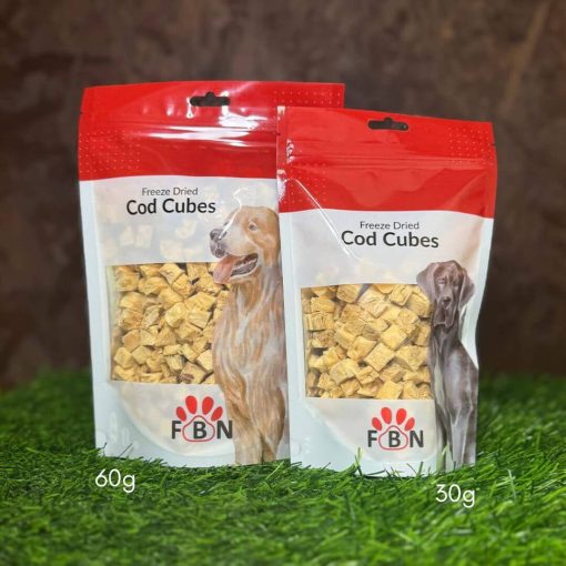 Freeze Dried Cod Cubes 60g - Image 3