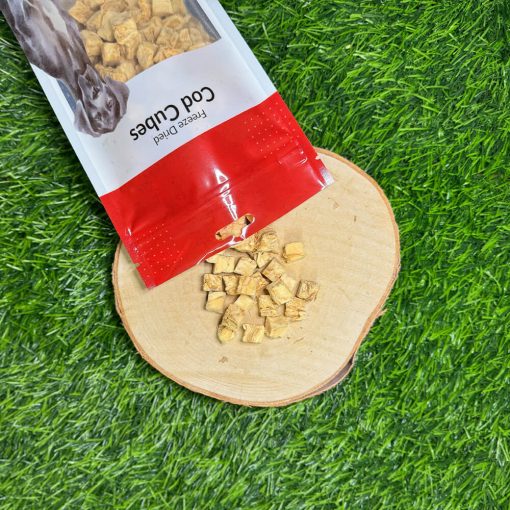 Freeze Dried Cod Cubes 60g - Image 2