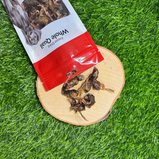 Freeze Dried Whole Quail 60g - Image 2