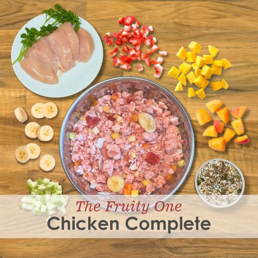 Chicken Complete (The Fruity One) Raw 1kg - Box of 12