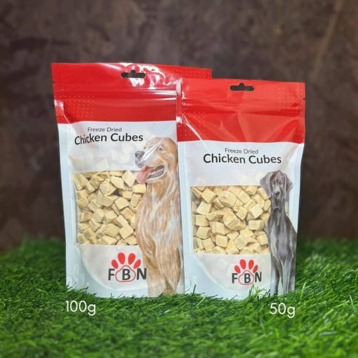 Freeze Dried Chicken Cubes 100g - Image 3