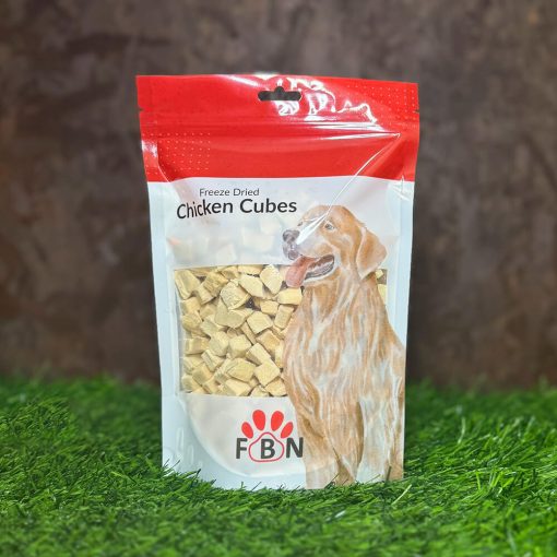 Freeze Dried Chicken Cubes 100g