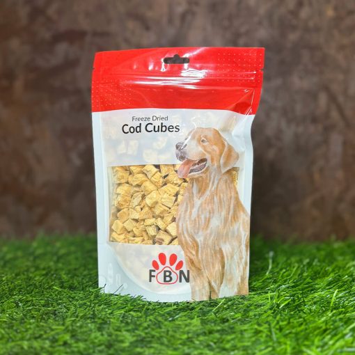 Freeze Dried Cod Cubes 60g