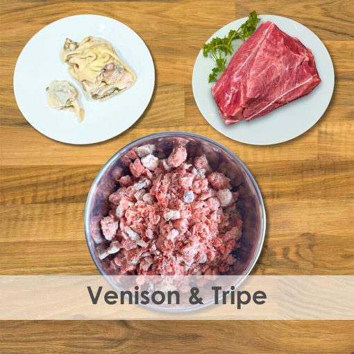 Venison & Tripe Raw 1kg - Box of 12