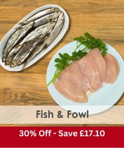 Fish & Fowl Raw 1kg - Box of 12