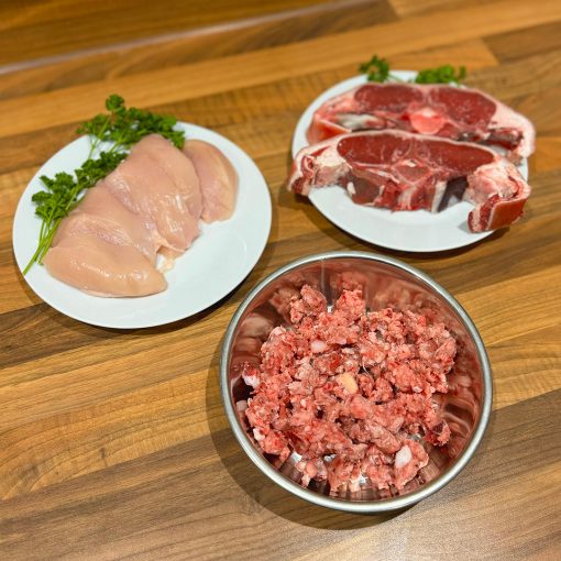 Chicken & Lamb Raw 1kg - 2x Boxes of 12 - Image 2