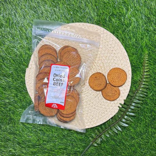Dried Coins - Beef 400g