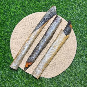 Salmon Skin with Meat - Short (25-30cm)