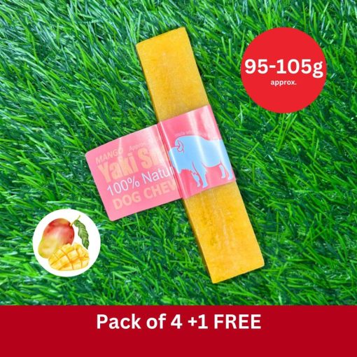Yaki Snak Medium Mango - 95-105g (3oz) - Pack of 4 +1 FREE
