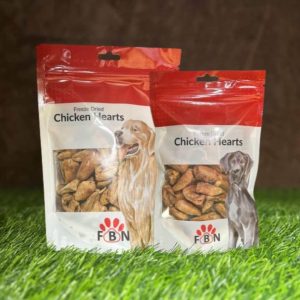 Freeze Dried Chicken Hearts
