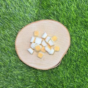 Sheep Fat Cubes with Garlic