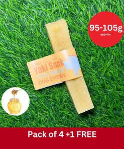 Yaki Snak Medium Honey - 95-105g (3oz) - Pack of 4 +1 FREE