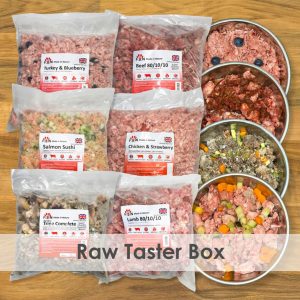 Raw Taster Box 6 x 1kg Mixed