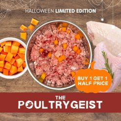 The Poultrygeist Raw 1kg - 2x Boxes of 12 - Halloween Limited Edition